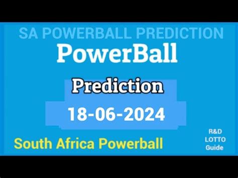 sa powerball prediction today|SA PowerBall Hot Numbers .
